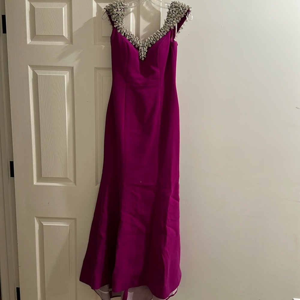 Beautiful Fuschia evening gown